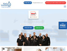 Tablet Screenshot of kindwater.co.uk